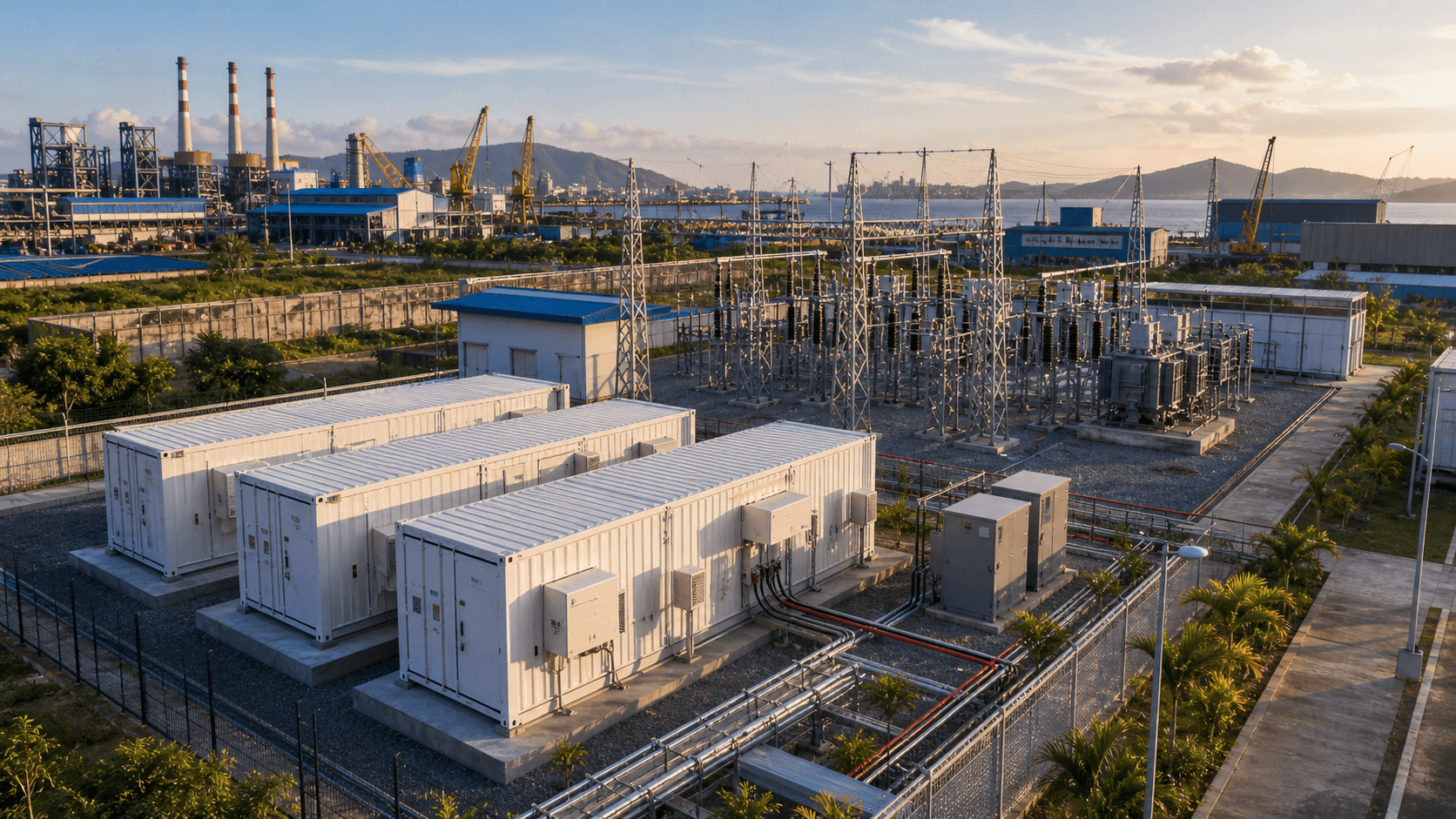 2026 Indonesian Industrial Park Network Energy Storage and Power Distribution Project will be officially put into operation within the year