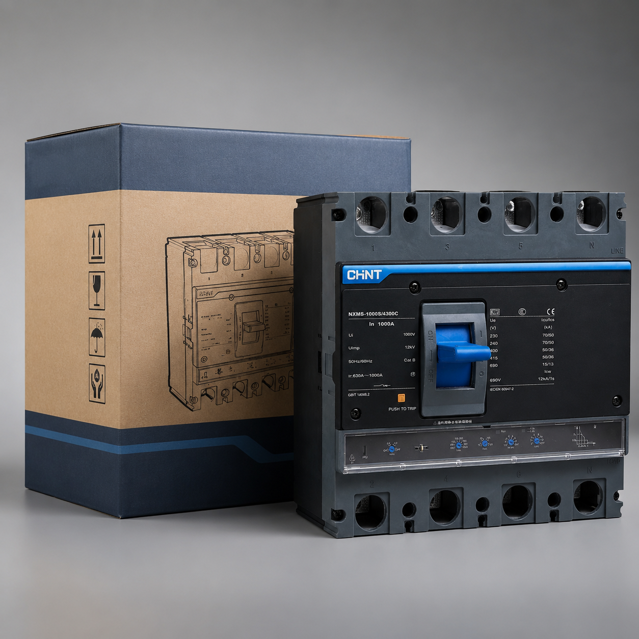Kontaktor elektrik kotak plastik seri NXMS - 6