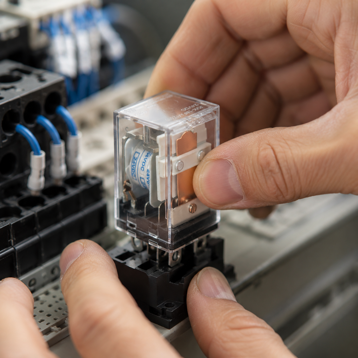 JQX-13FA Relay Elektromagnetik Kecil - 4