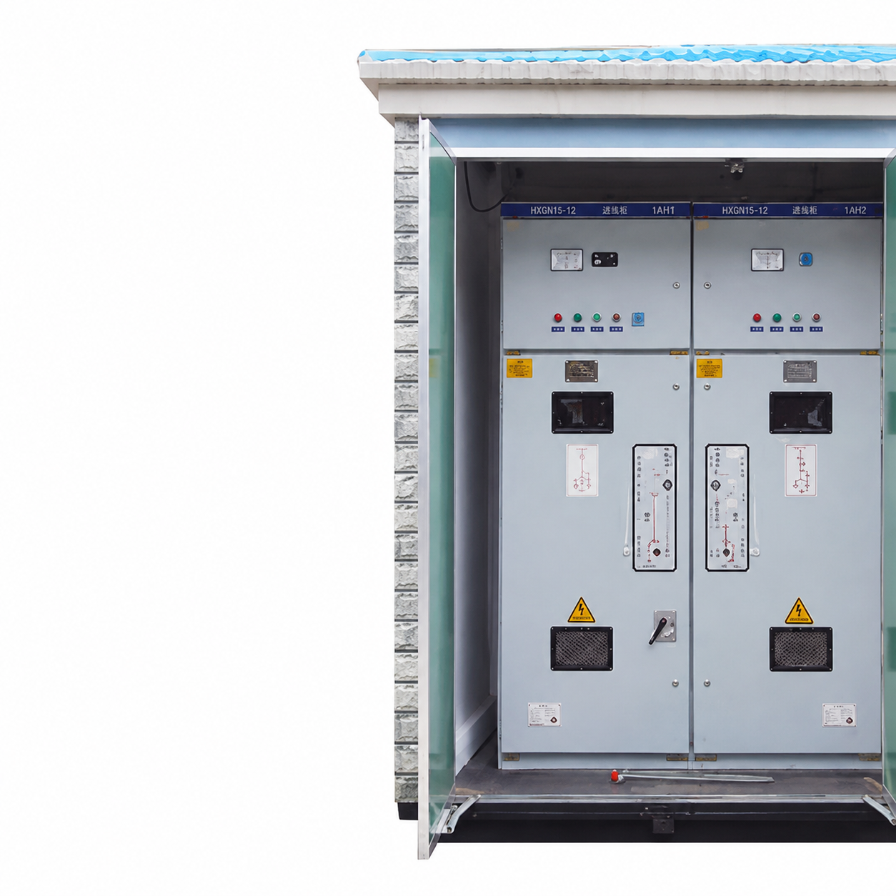 Substasi Transformator Tipe Box / Substasi Transformator Tipe Eropa, Sistem Substasi Luar Ruangan Terintegrasi, 630 kVA / 800 kVA - 3