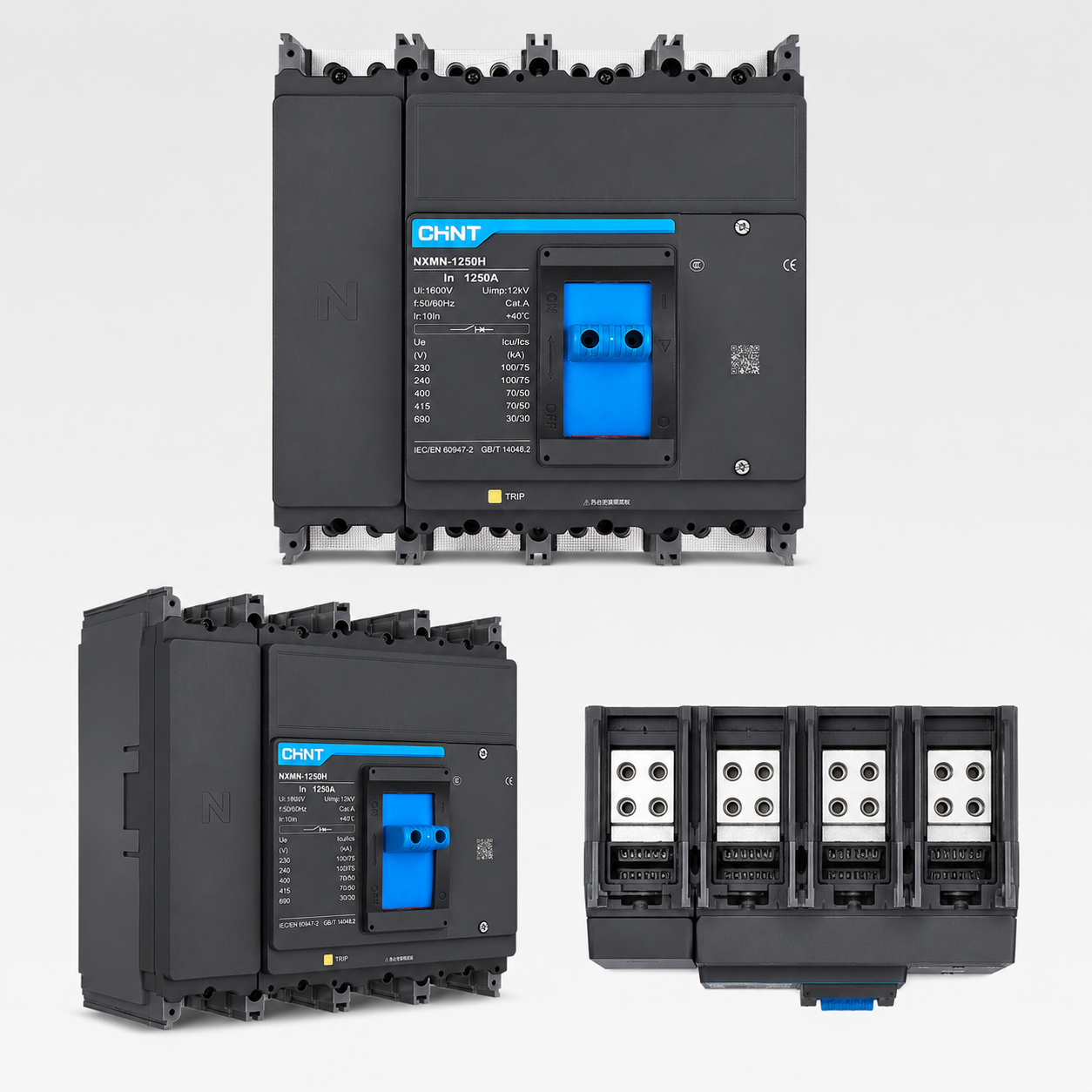 NXMN-1250/1600 plastic case circuit breaker - 2