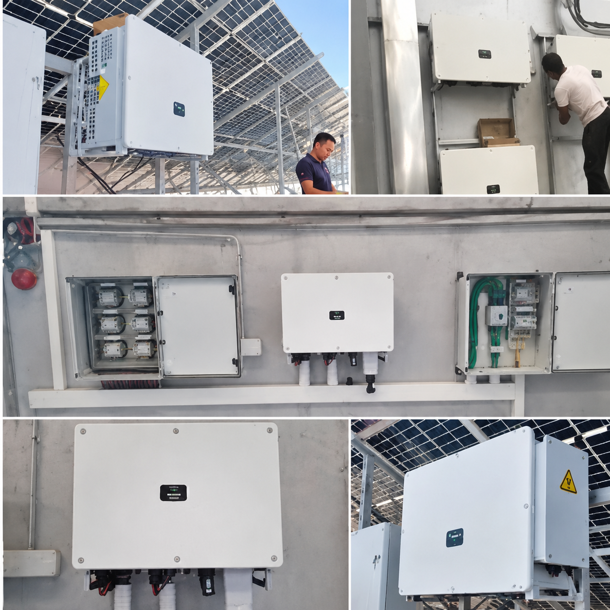 Inverter PLTS Komersial & Industri, Terhubung Jaringan (Grid-Tied), 50 kW - 2