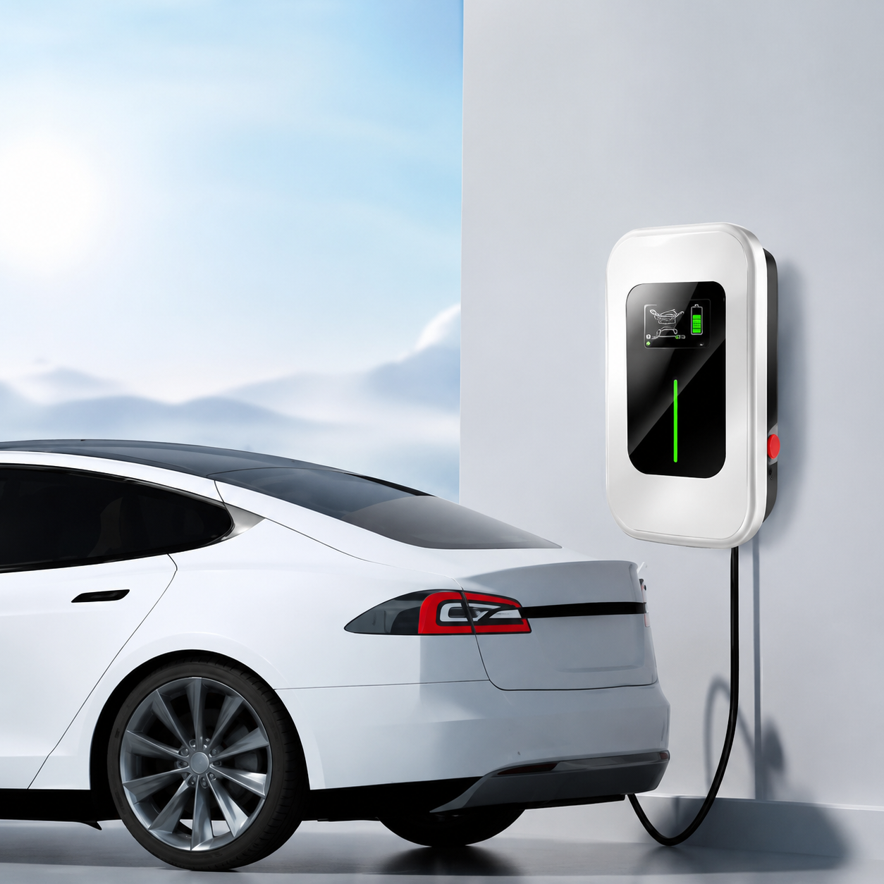 Stasiun Pengisian Daya (EV Charging Station), Stasiun Pengisian Daya untuk Rumah Tangga, 7 kW - 3