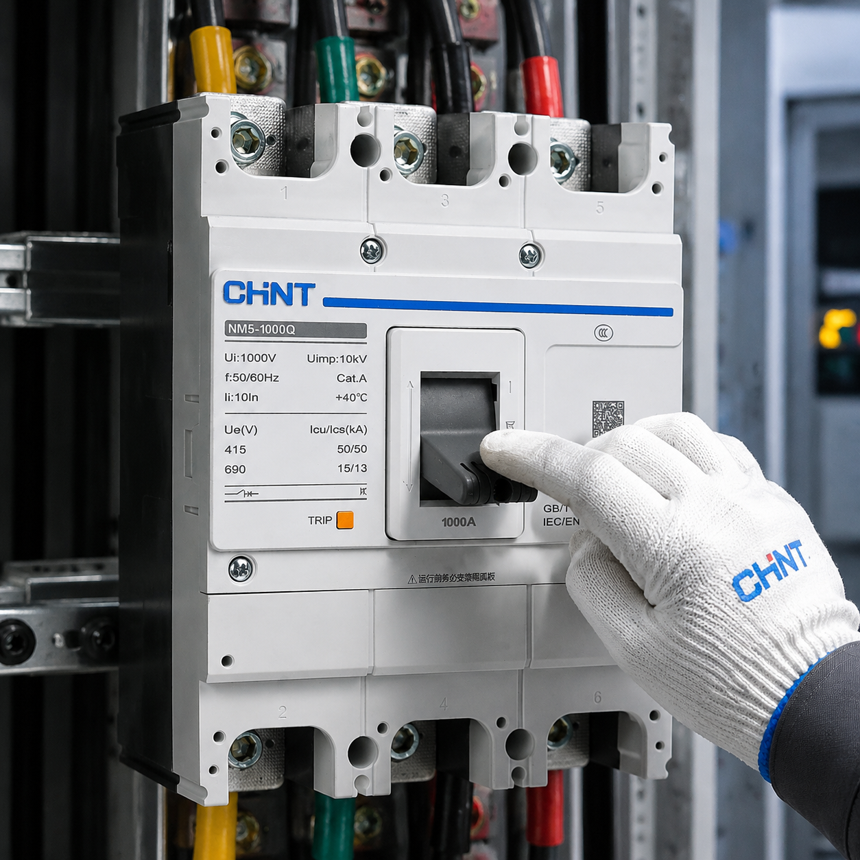Kontaktor saklar arus AC tipe NM5 - 4