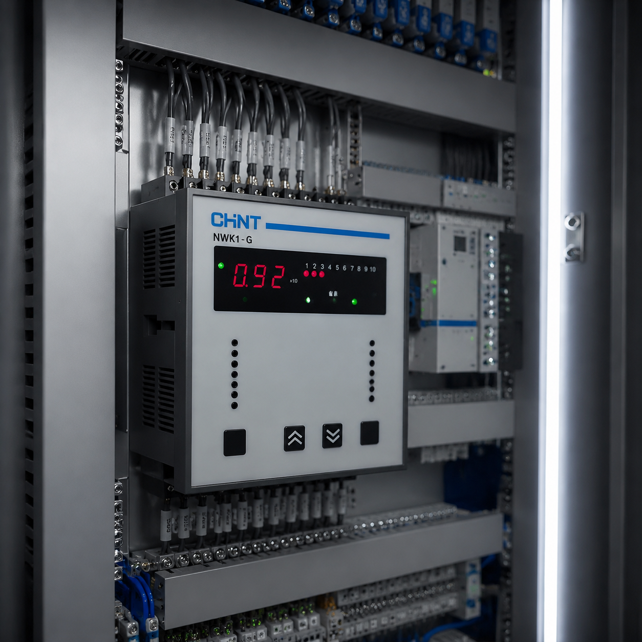 NWK1-G Series Intelligent Low Voltage Reactive Power Automatic Compensation Controller - 3