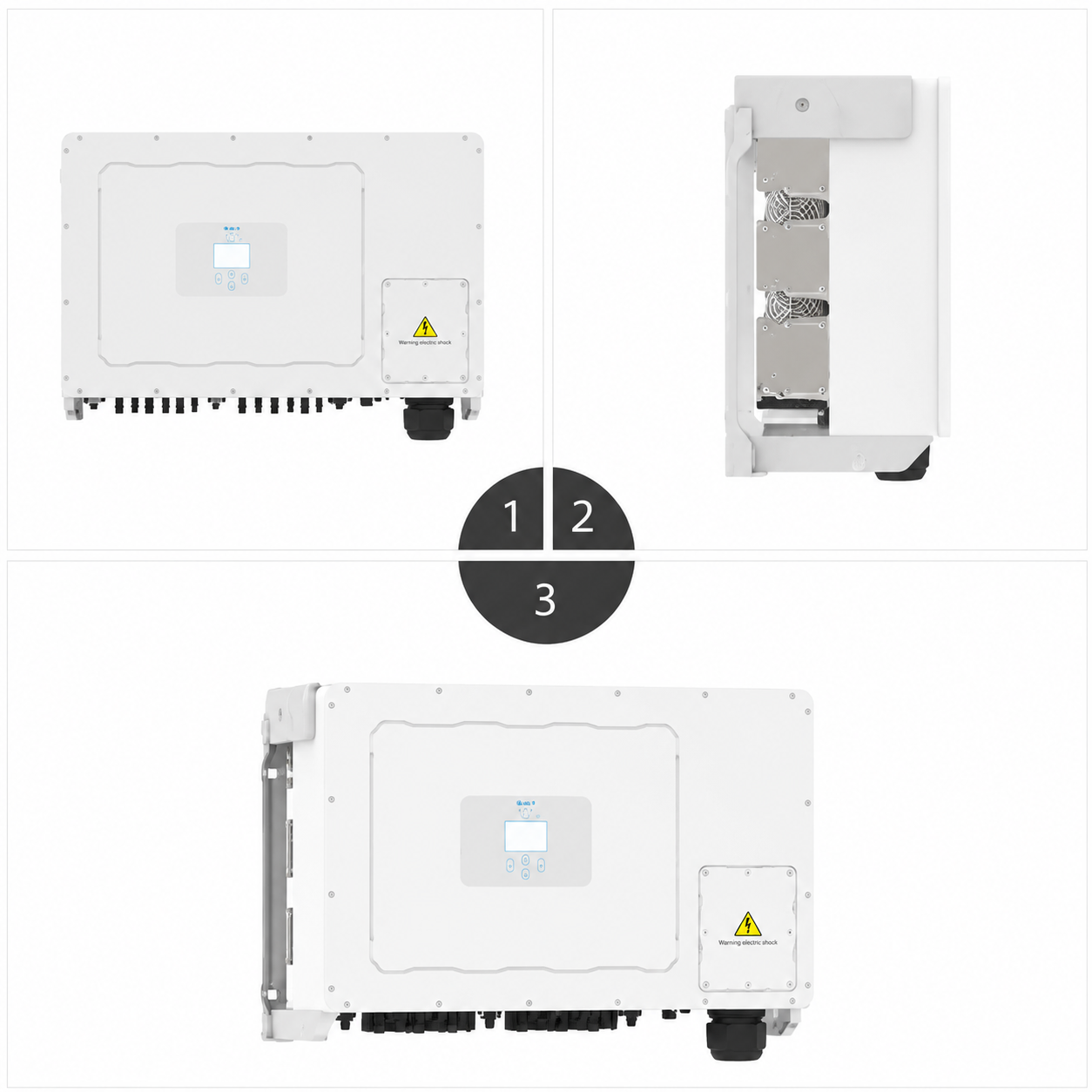 Inverter Fotovoltaik untuk Koneksi Jaringan Komersial dan Industri, 100 kW - 5