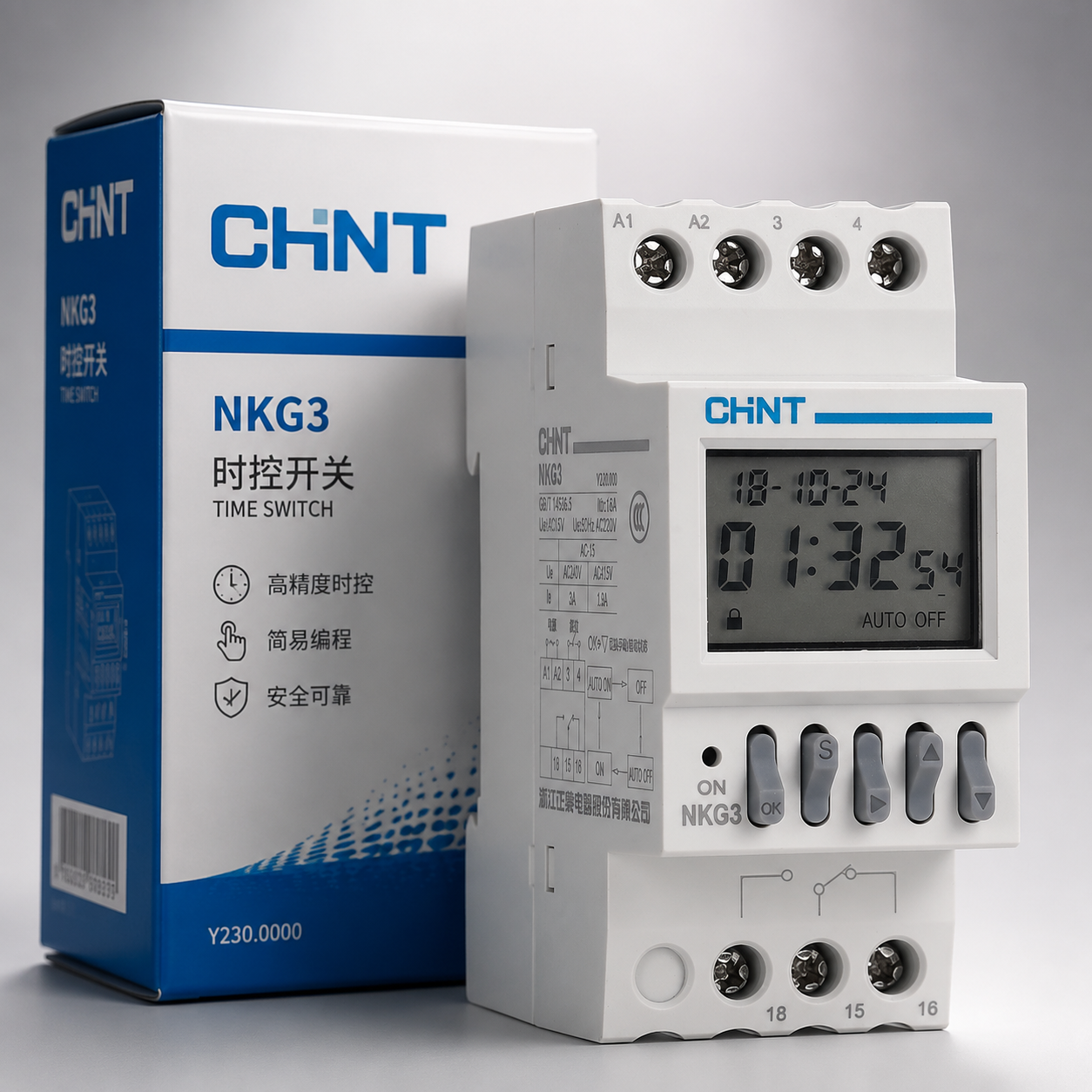 Pengatur waktu seri NKG3 - 6