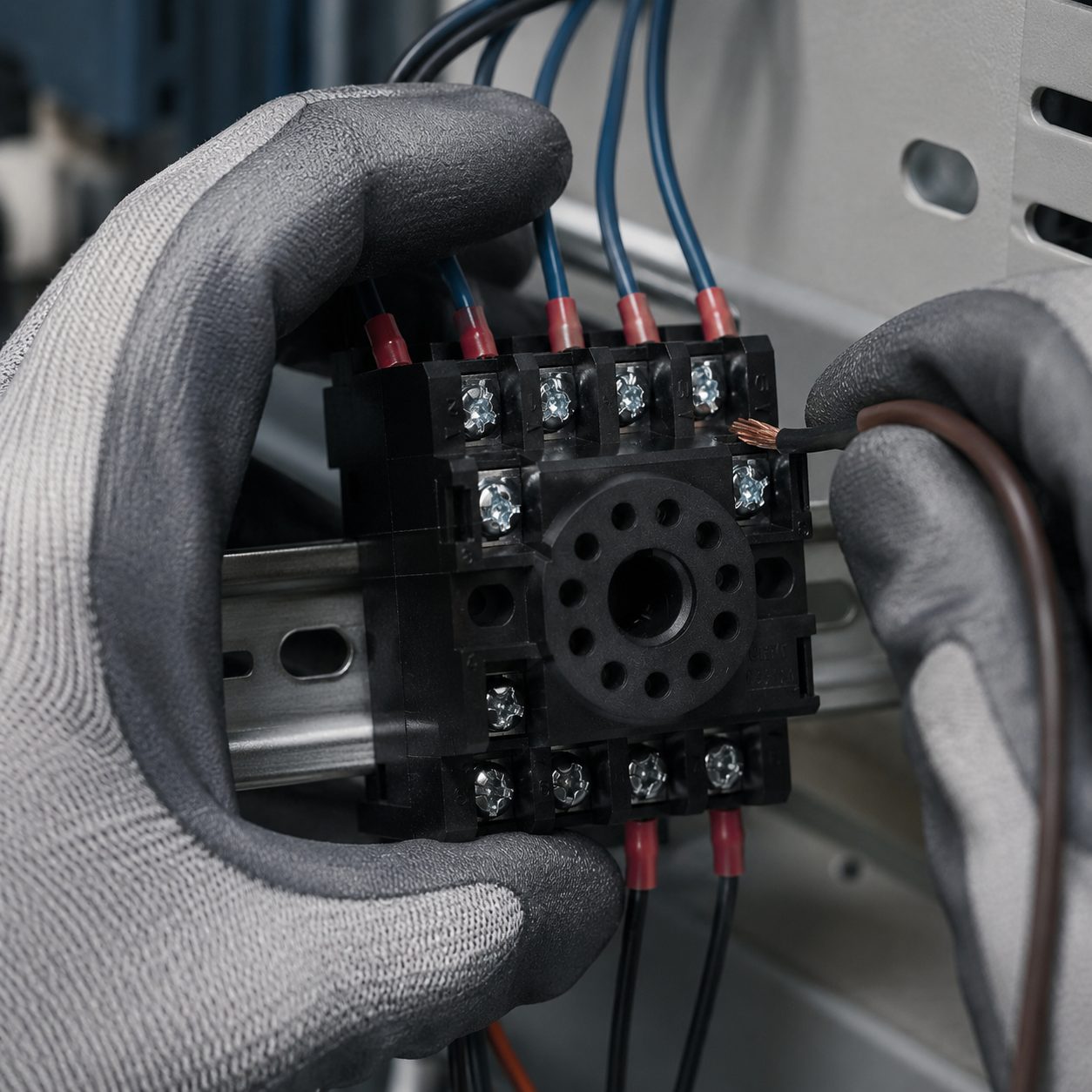 Serangkaian soket saklar elektromagnetik kecil - 4