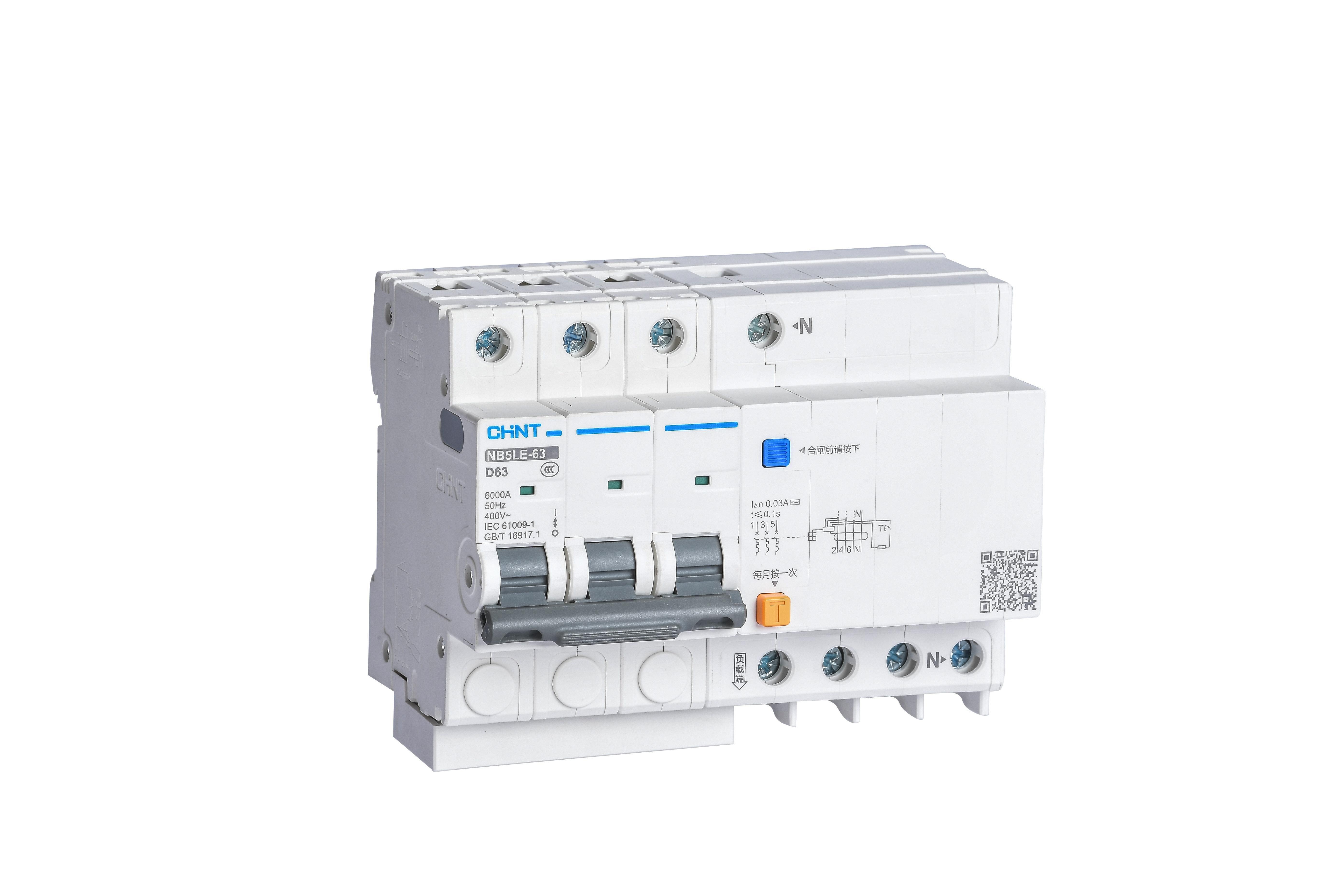 NB5LE residual current circuit breaker - 7