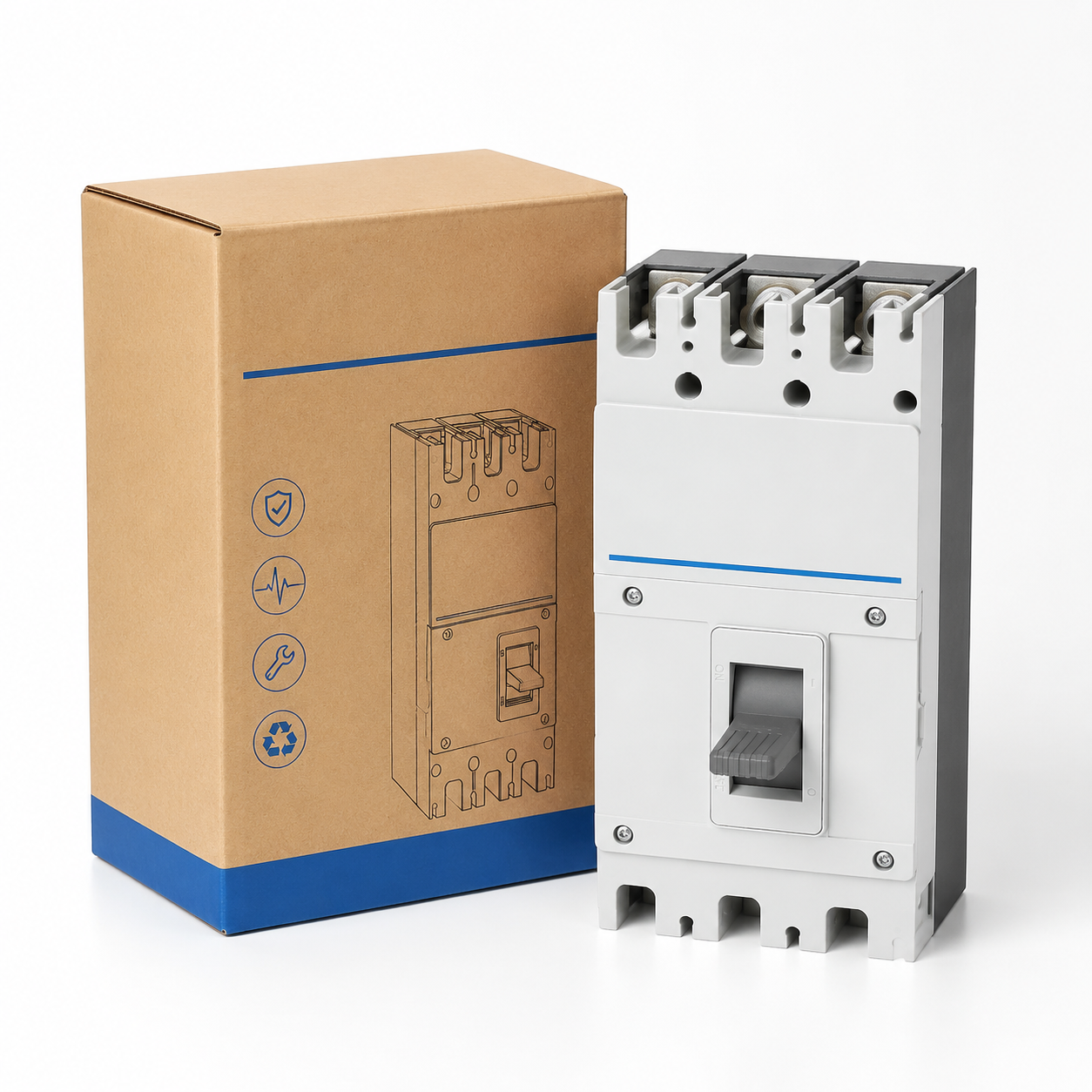 NM3DC high voltage (HV) series DC plastic case circuit breaker - 6