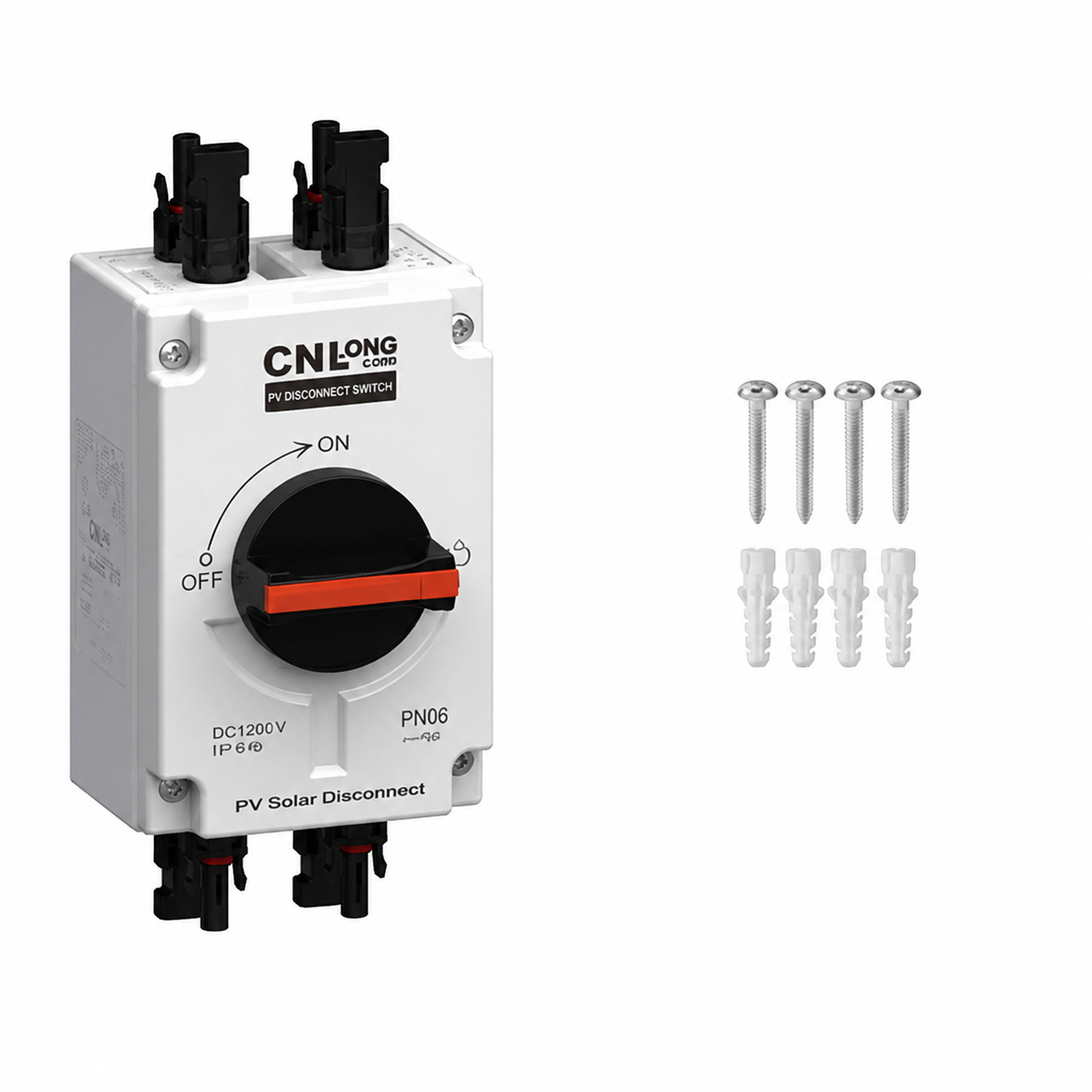 Pemutus Isolasi untuk Fotovoltaik Luar Ruangan, DC1200 V, 32 A, IP66 - 8