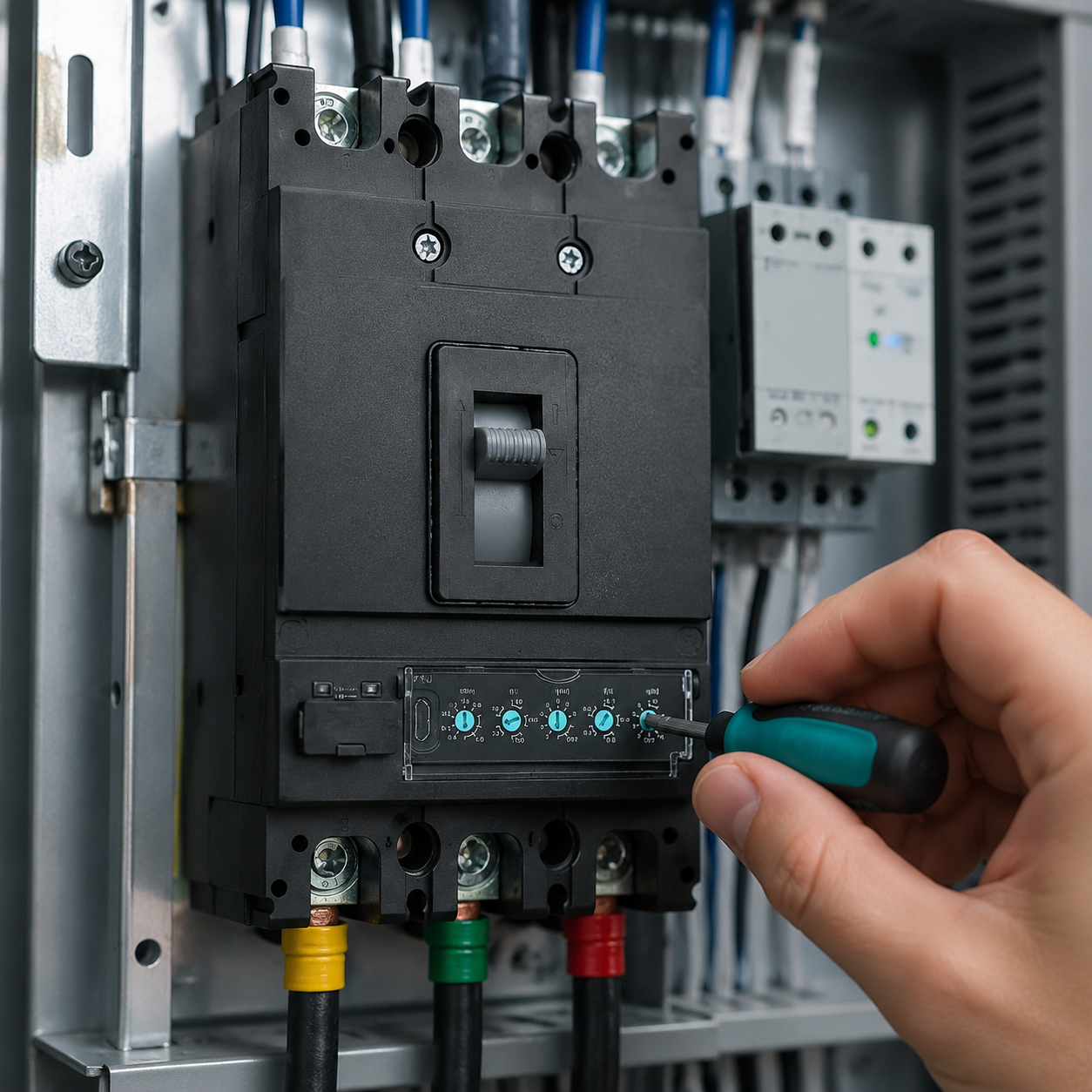 Kontaktor sengatan elektronik seri NM5PS - 4