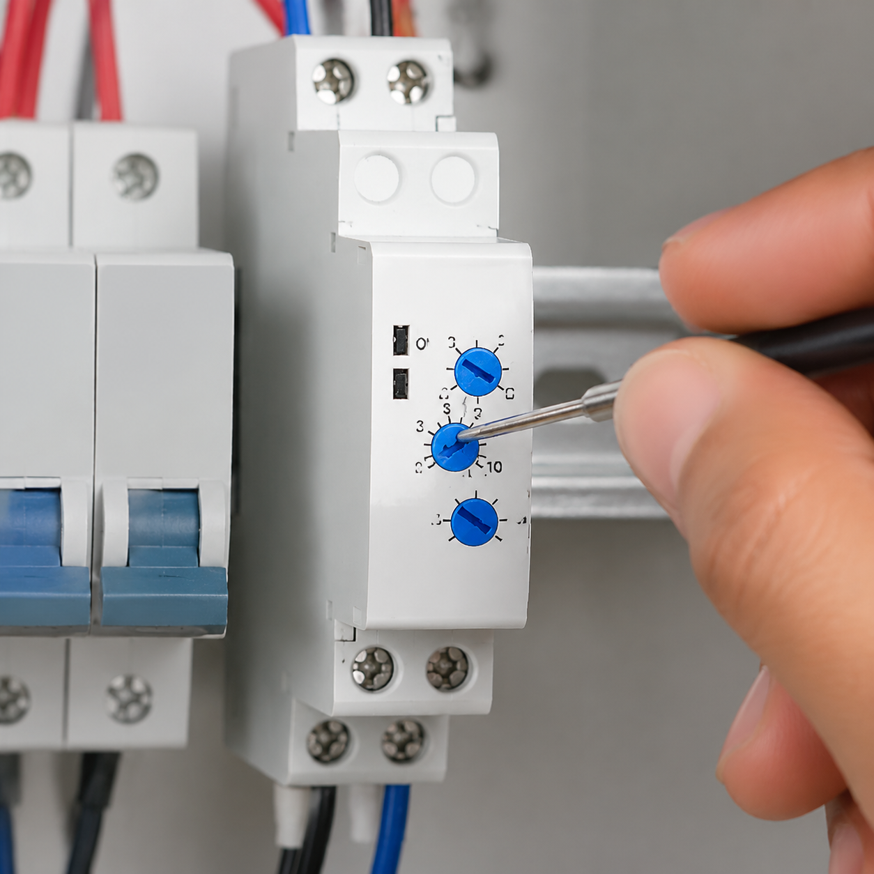 Relay Timer Seri NTE8 - 4