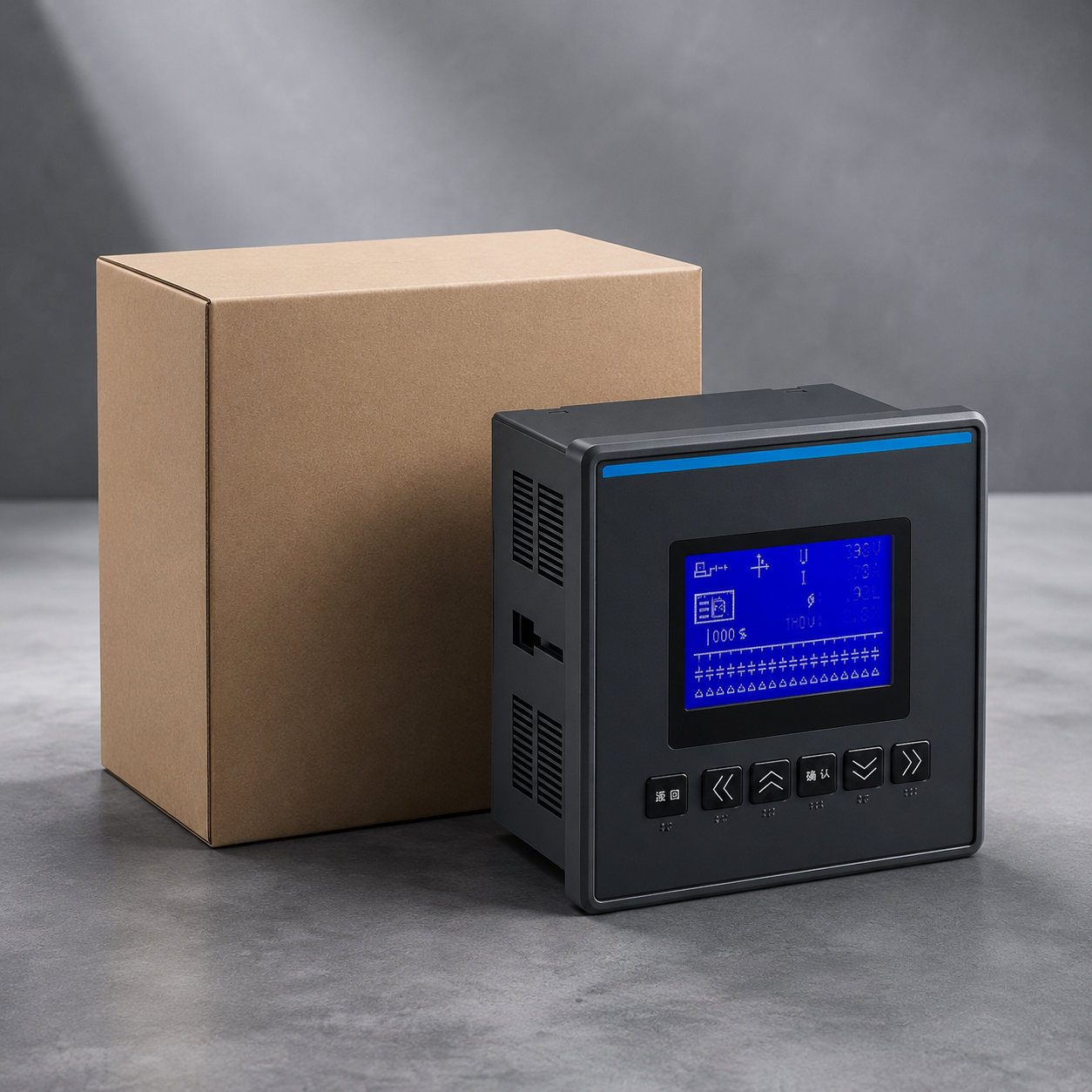 NWK1-GR Series LCD Low Voltage Reactive Power Automatic Compensation Controller (New Product) - 6