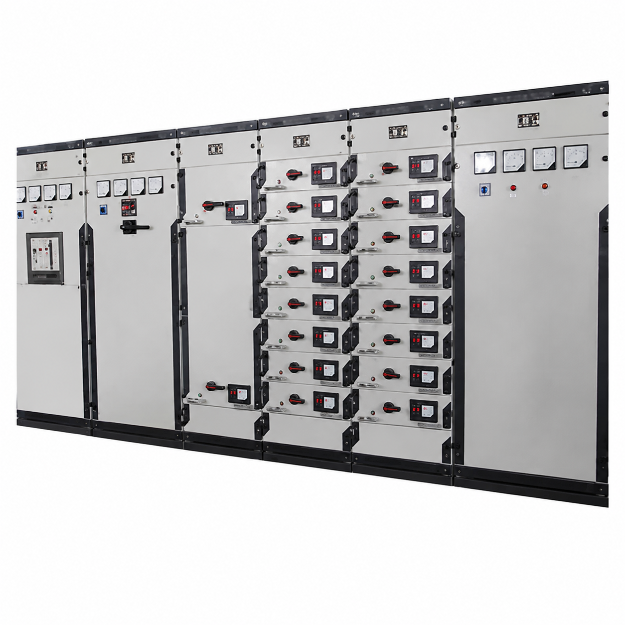 Panel switchgear tipe withdrawable tegangan rendah / panel distribusi tegangan rendah terintegrasi / panel switchgear tipe withdrawable MNS/GCK/GGD/GCS 0,4 kV - 3