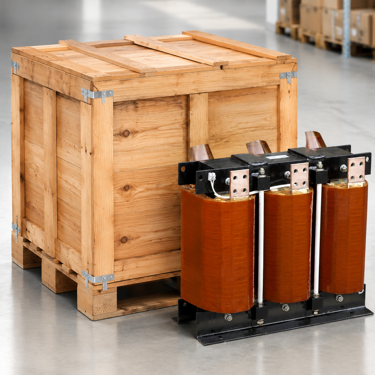 Reaktor tiga fase kering seri NSDK - 6