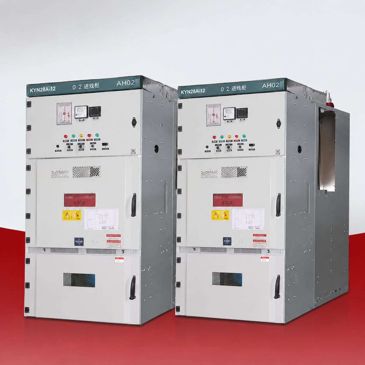 Switchgear tegangan tinggi / switchgear tertutup logam / ring main unit (RMU) / switchgear padat tegangan tinggi KYN61-40.5 - 2