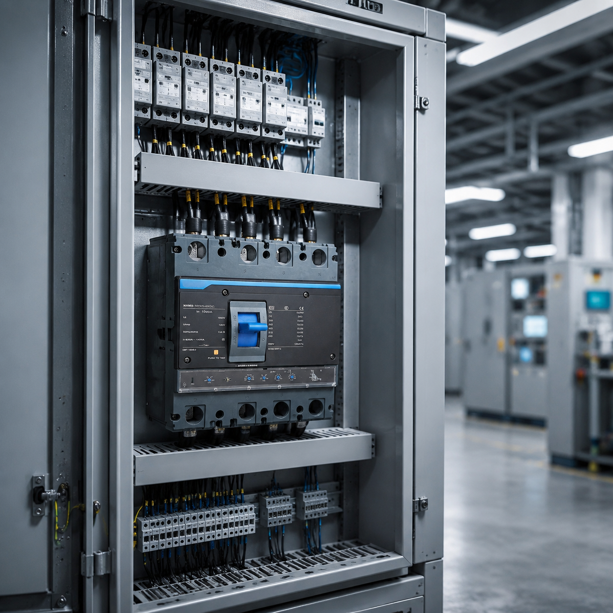 Kontaktor elektrik kotak plastik seri NXMS - 3