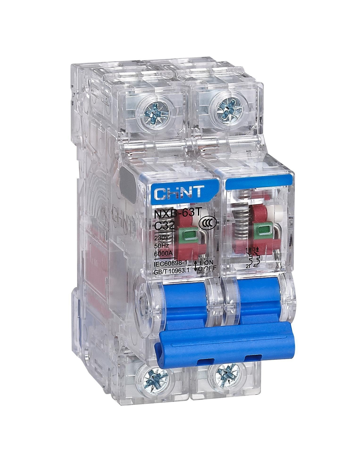 Kasus transparan NXB-63T Miniatur Circuit Breaker - 7