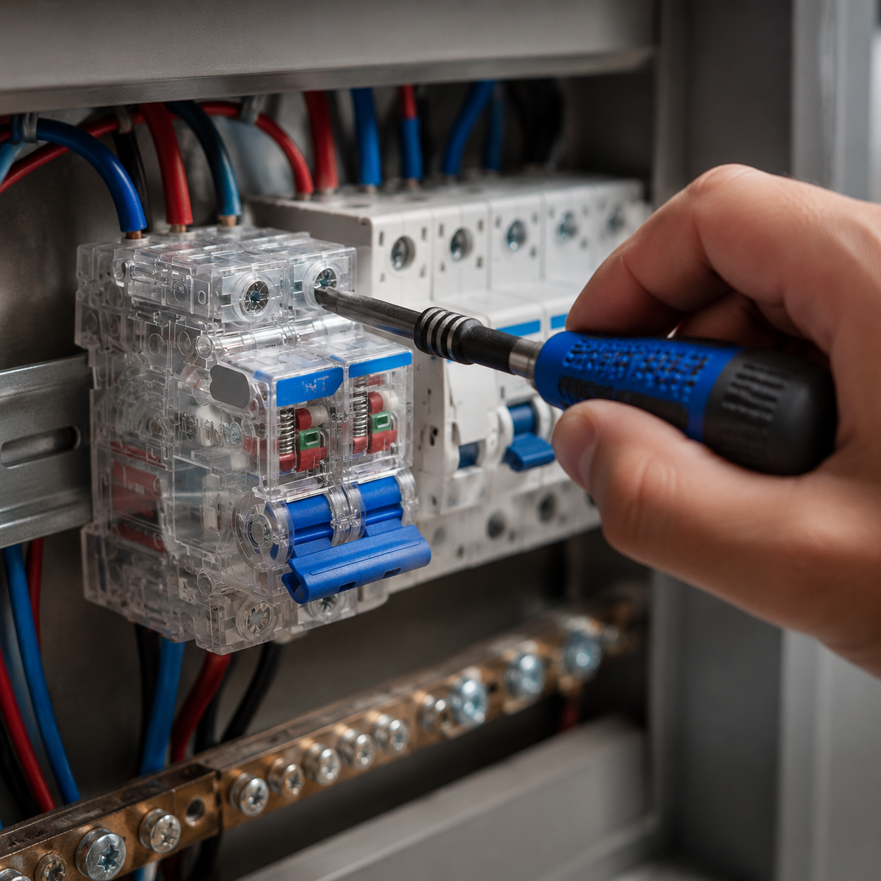 Kasus transparan NXB-63T Miniatur Circuit Breaker - 4