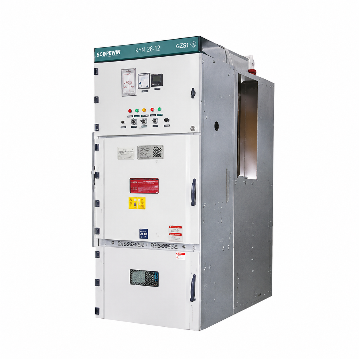 Switchgear tegangan tinggi / switchgear tertutup logam / ring main unit (RMU) / switchgear padat tegangan tinggi KYN61-40.5 - 5