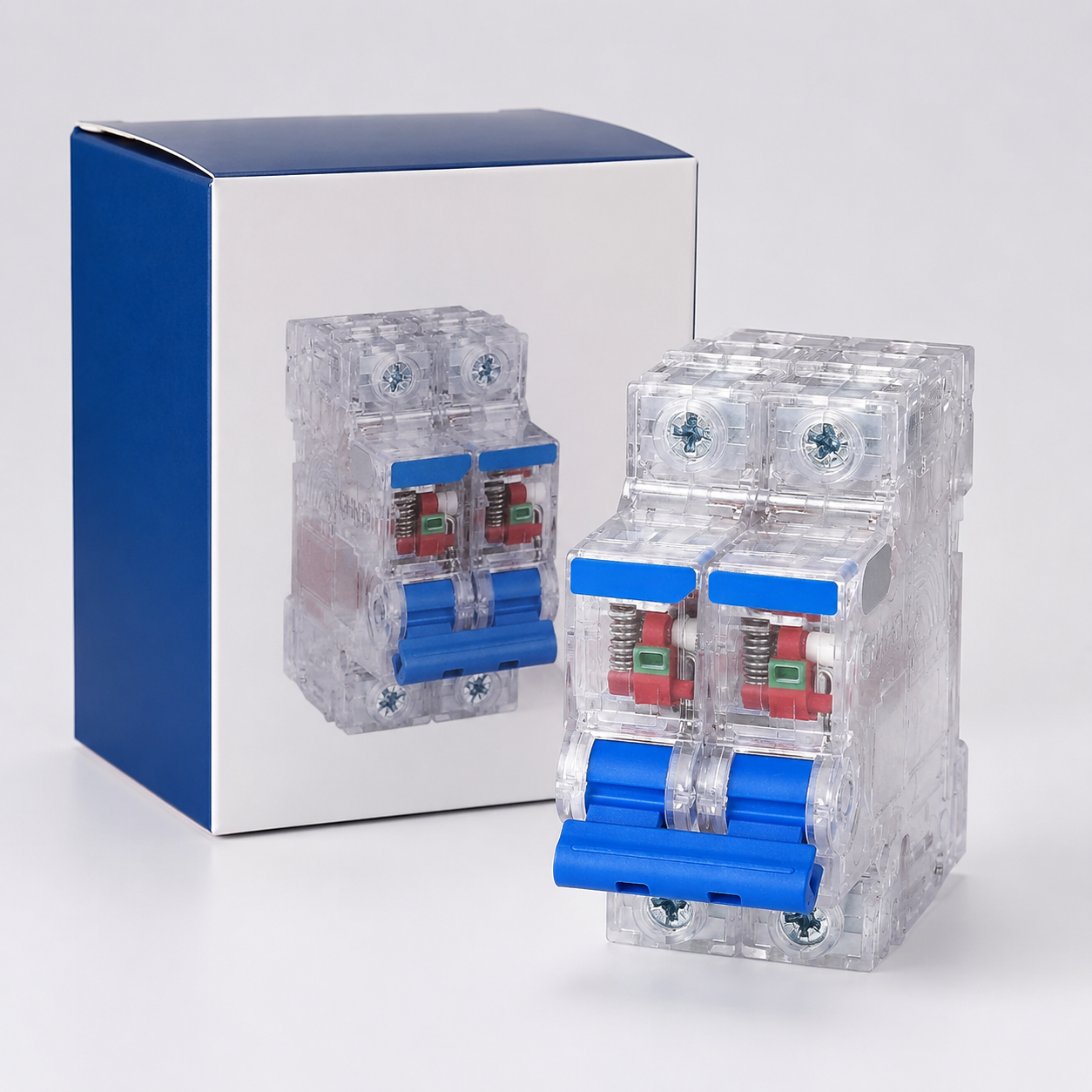 Kasus transparan NXB-63T Miniatur Circuit Breaker - 6