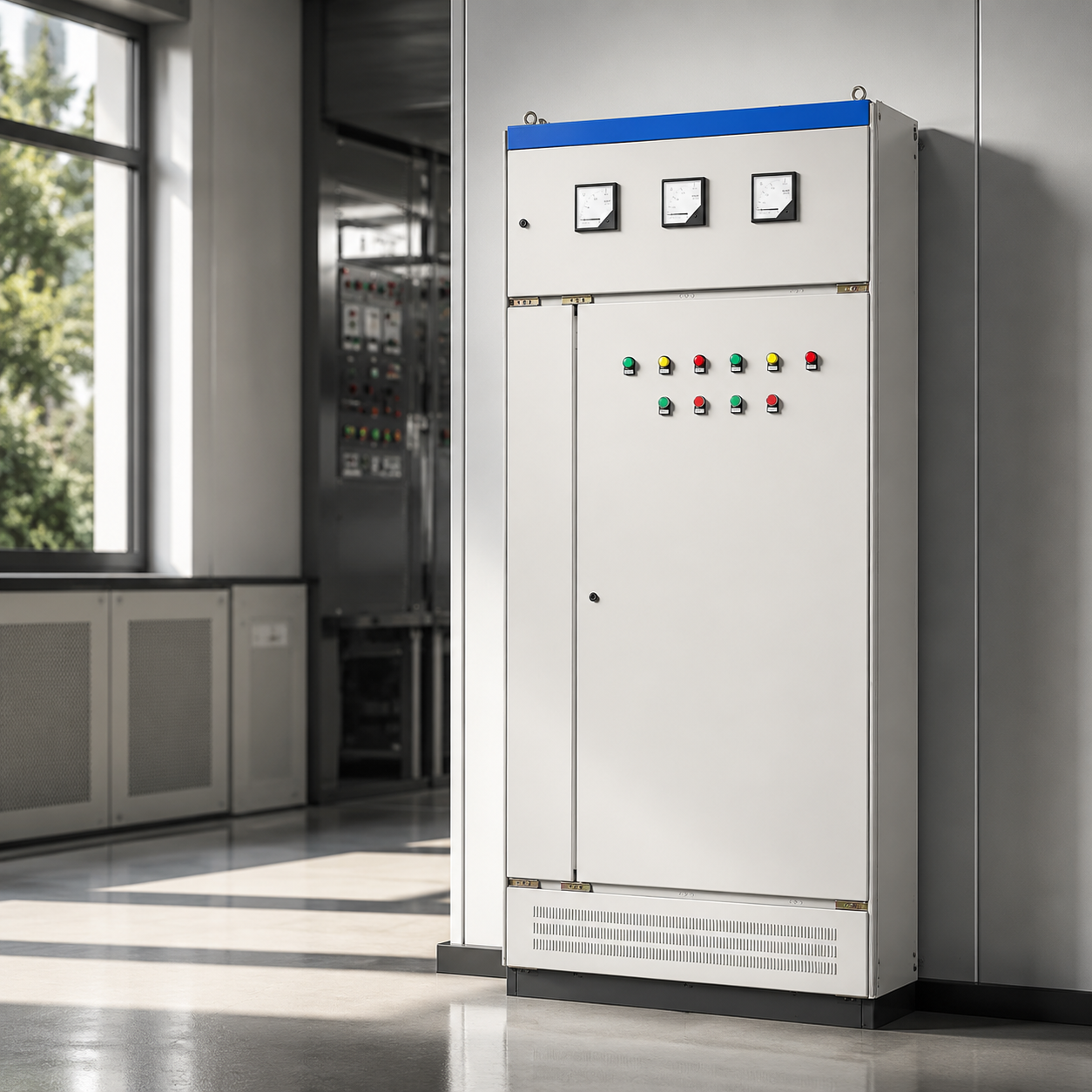 Kabinet kontrol starter lunak NJR2-G multi-unit - 3