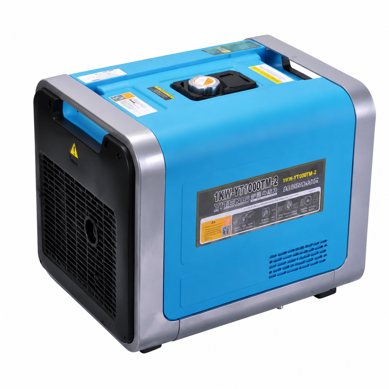 Generator bensin portabel berukuran kecil dan montable pada kendaraan, fase tunggal, tipe digital YT2000TM-2/220 V - 5