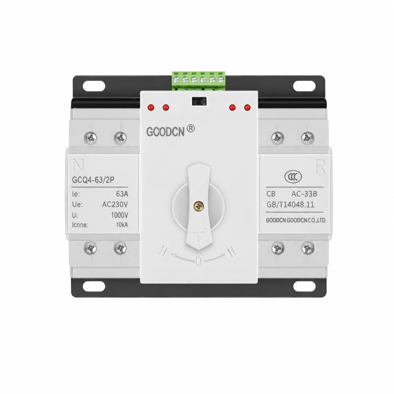 Saklar Pemindah Otomatis Dua Sumber Daya / Inverter 220 V / 63 A / 125 A - 5