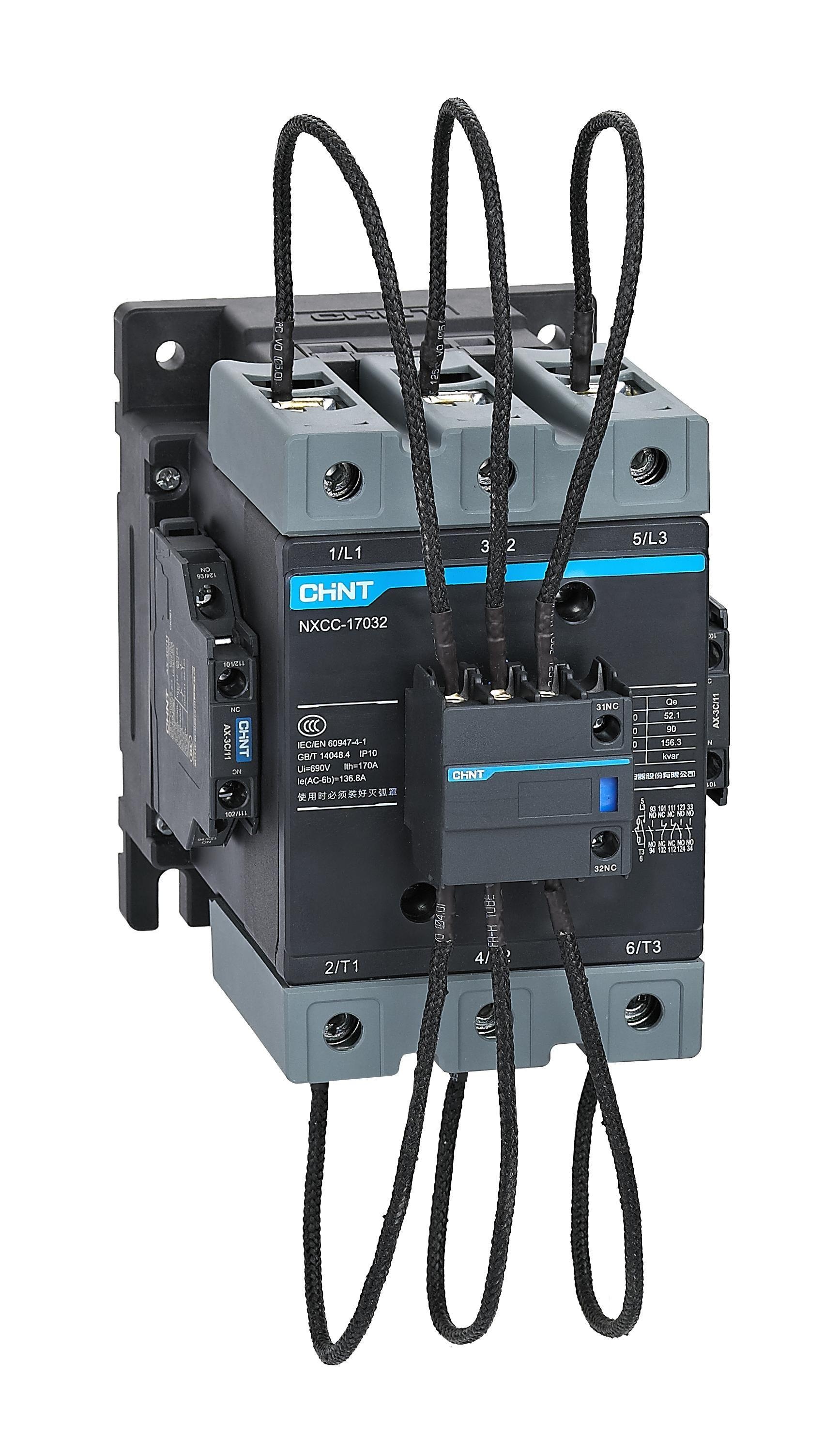 Kontak Kapasitor Pemutus Seri NXCC - 7