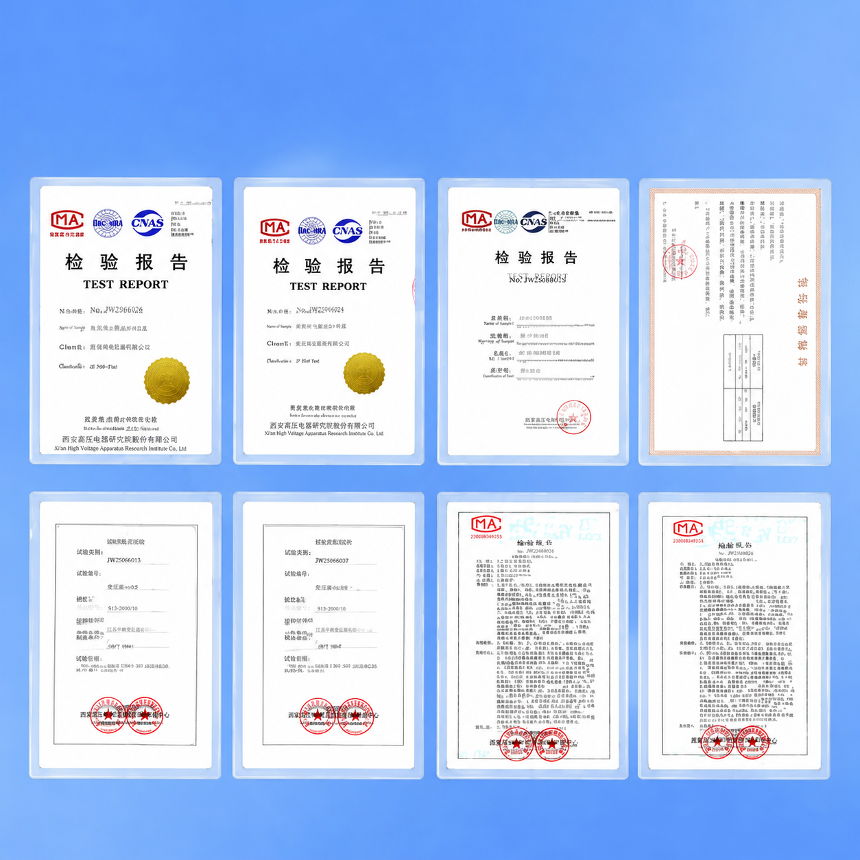 Dry-Type Transformer / Power Transformer, High-Voltage SCB13 Series, 1250 kVA / 630 kVA - 4