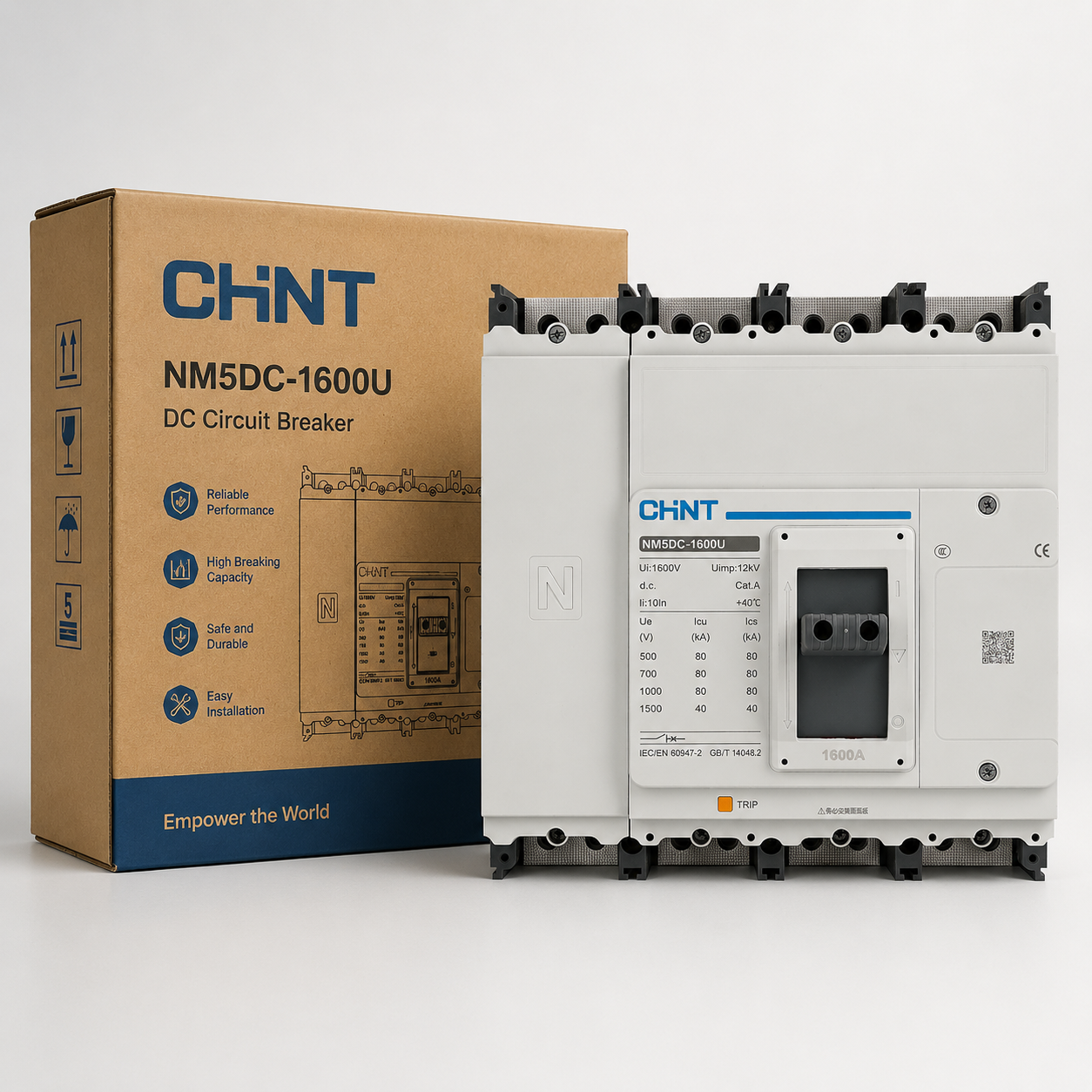 NM5DC series DC plastic case circuit breaker - 6