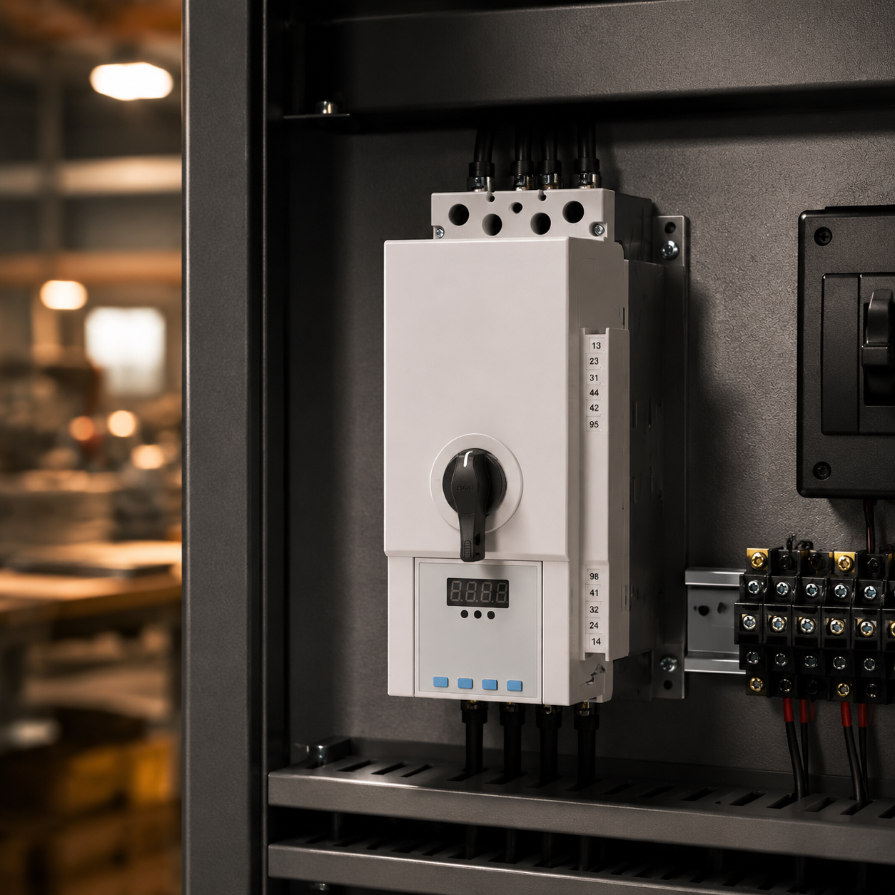 Switch perangkat kontrol dan perlindungan NKB1 - 3