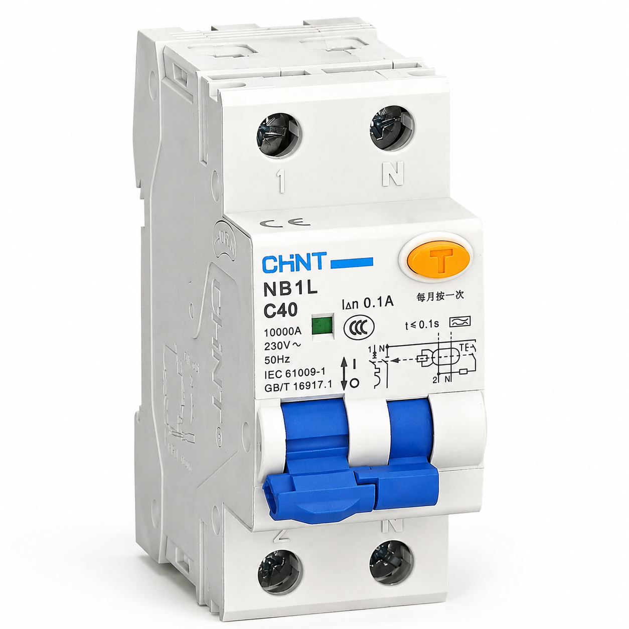 Kontrol Arus Sisa NB1L-10kA