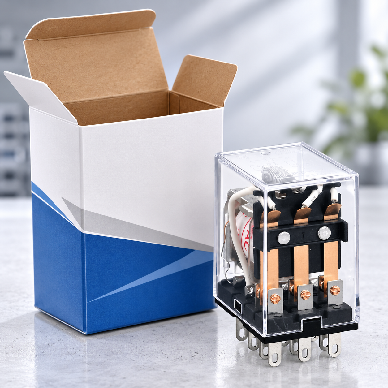JZX-22F Relay Elektromagnetik Kecil - 6