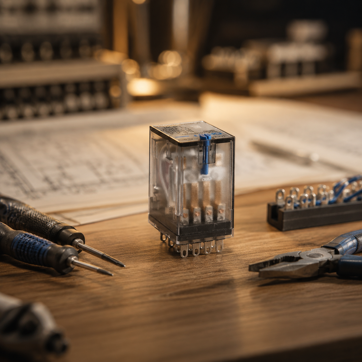 Relay elektromagnetik kecil NJDC-17 - 3