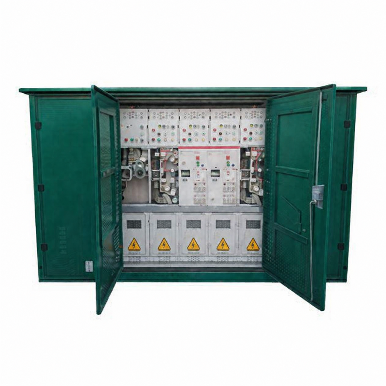 Switchgear Ring Main Unit (RMU) / Switchgear Tegangan Tinggi, Substasi Masukan Berisolasi Penuh HXGN15/KYN28A-12 10 kV - 6