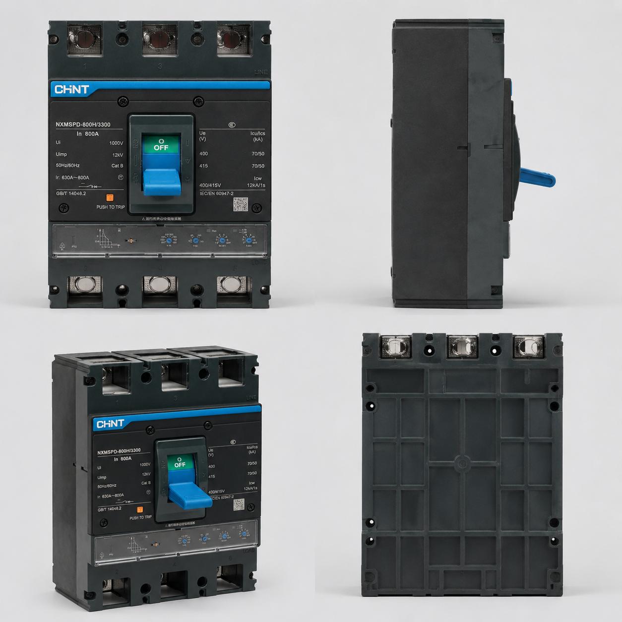 Kontaktor sirkuit cangkang plastik jenis elektronik NXMSPD - 2