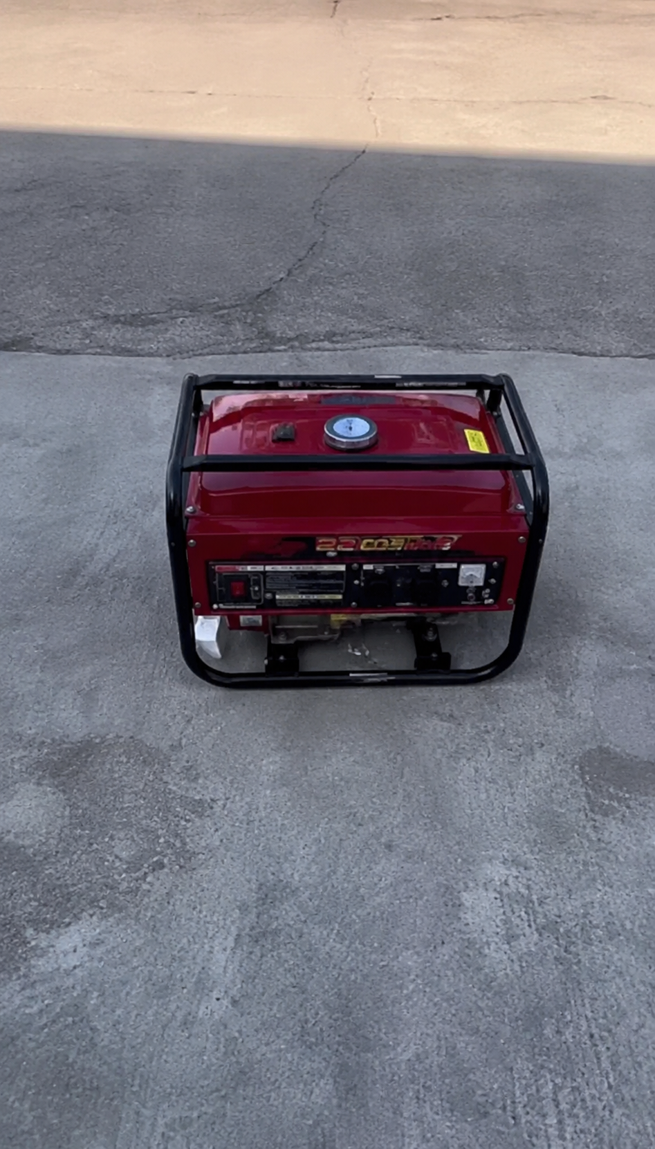 Generator bensin ekspor model 170, kapasitas 3 kW — untuk pasokan listrik darurat - 2