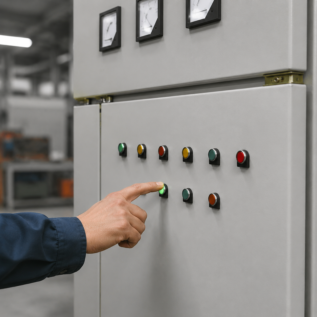 Kabinet kontrol starter lunak NJR2-G multi-unit - 4