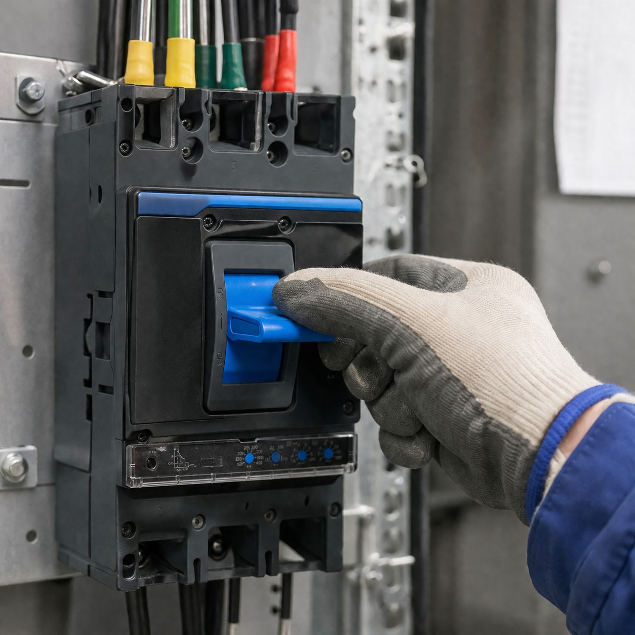 Kontaktor sirkuit cangkang plastik elektronik seri NXMSP - 4