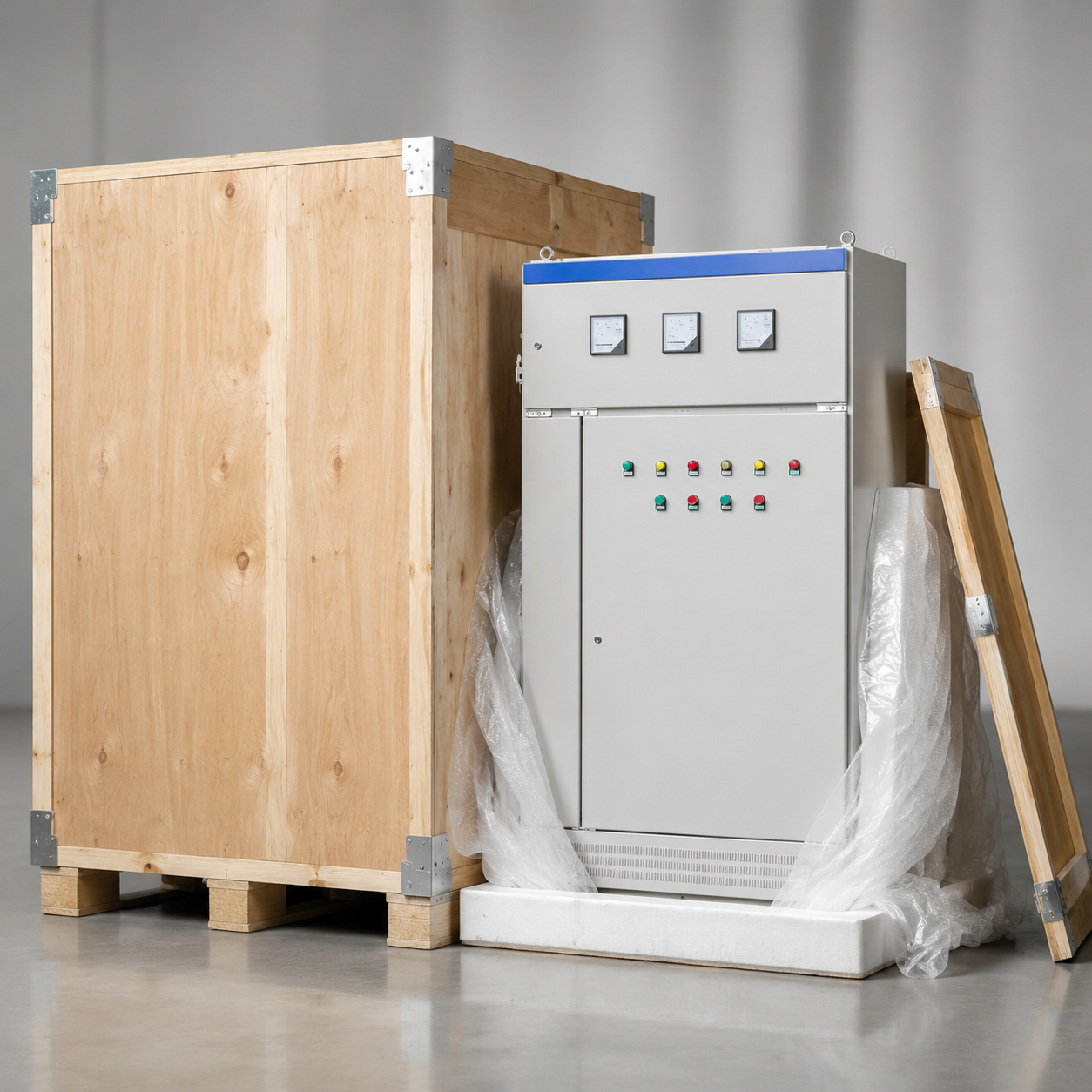 Kabinet kontrol starter lunak NJR2-G multi-unit - 6