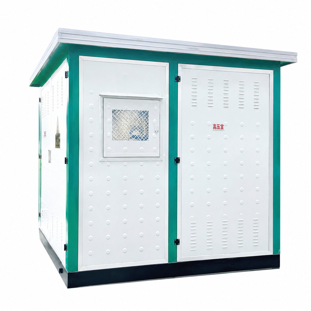 Transformator Box / Substasi Transformator Box / Substasi Transformator Box Tipe Eropa untuk Pembangkit Listrik Tenaga Surya, Komplet, Kapasitas 630 kVA / 250 kVA - 2