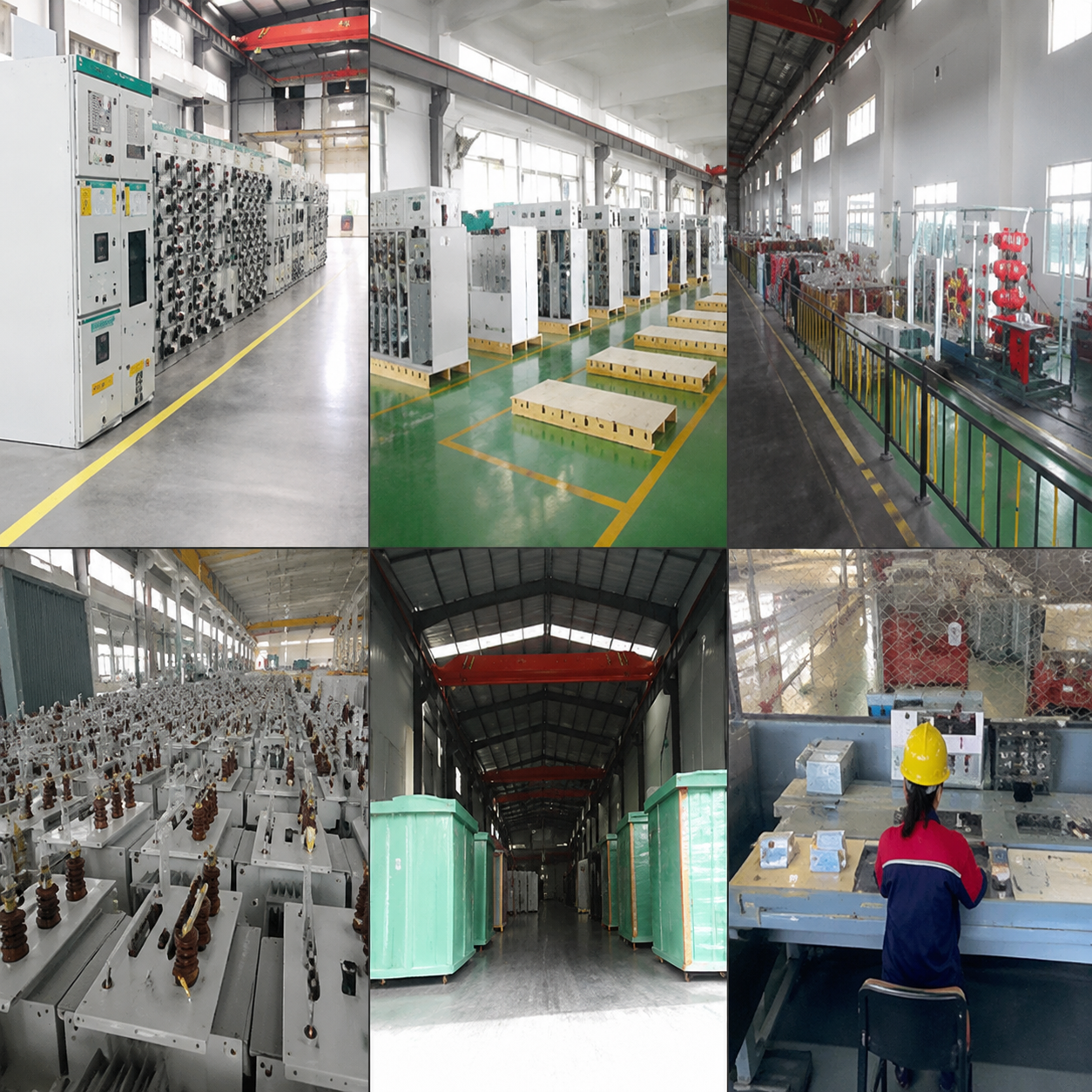 Transformator bertipe kotak / gardu induk bertipe kotak / gardu induk bertipe Eropa untuk pembangkit listrik tenaga surya, komplet 630 kVA - 4