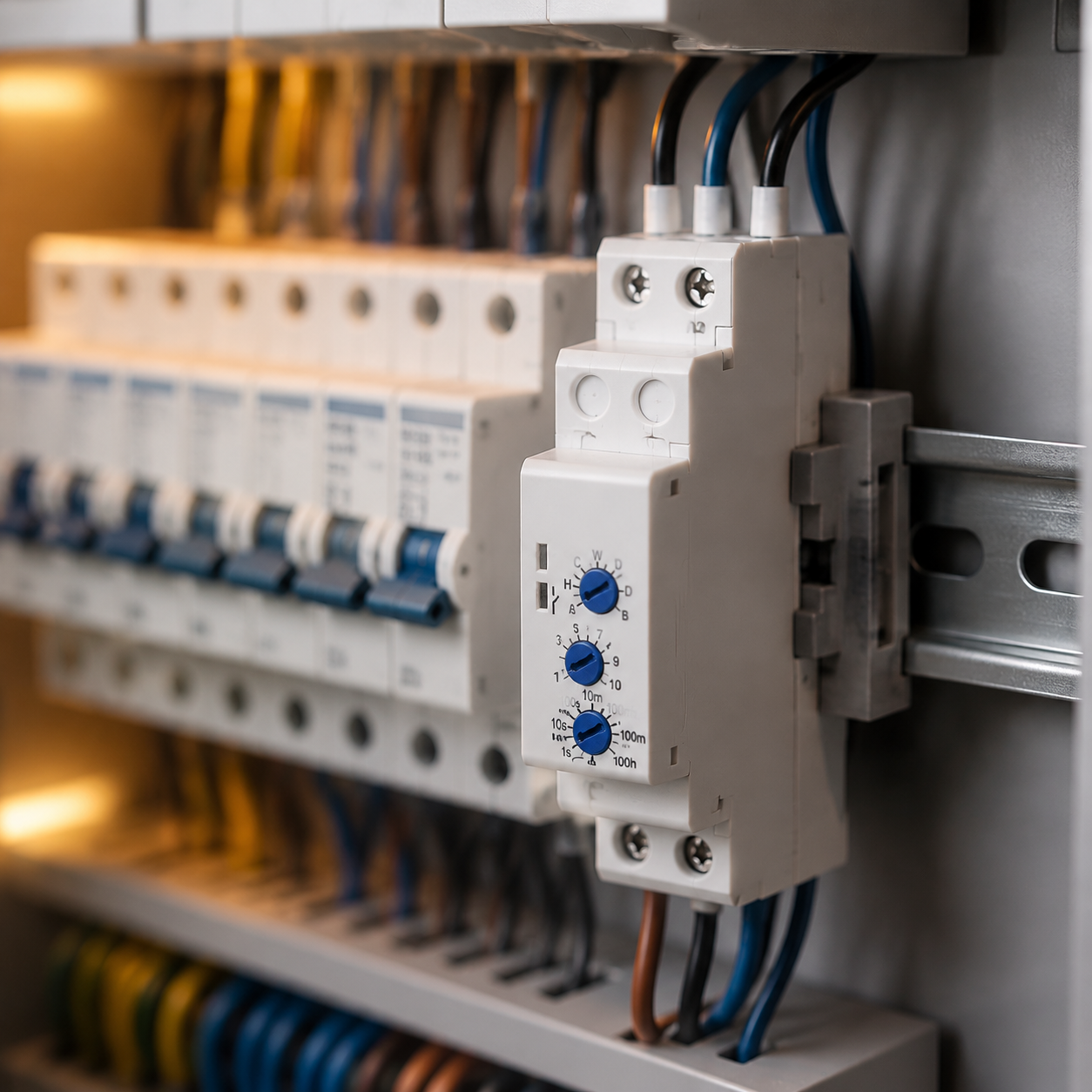 Relay Timer Seri NTE8 - 3