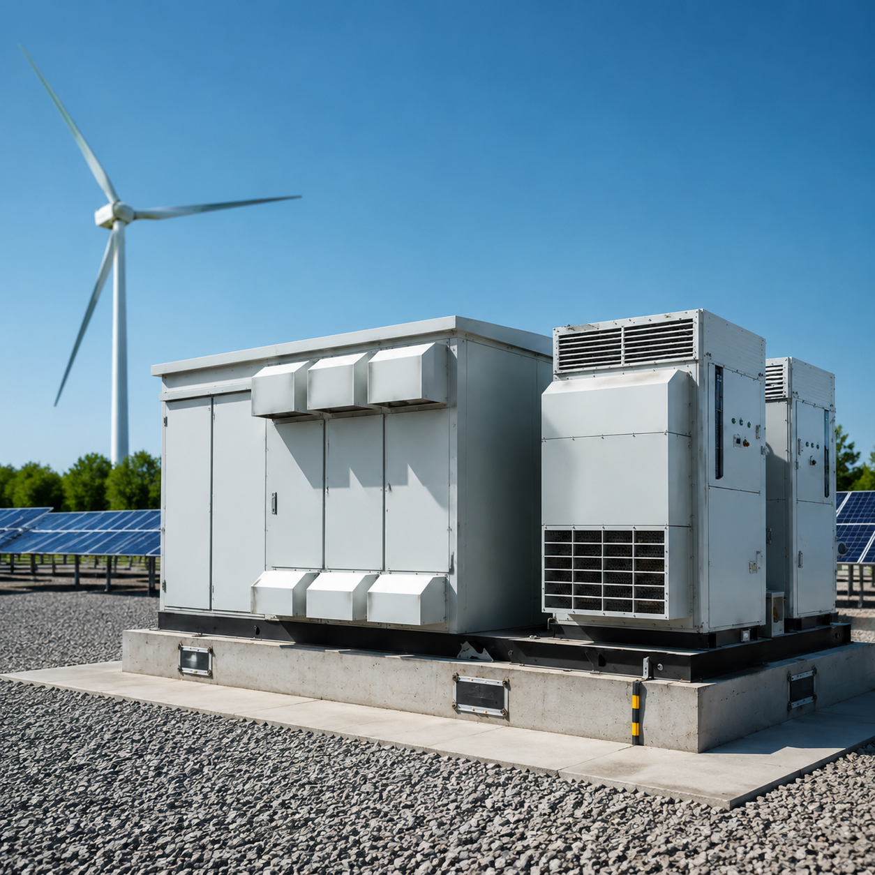 Kabin Konversi-Energi Penyimpanan Terpusat dengan Transformator Naik-Tegangan - 3