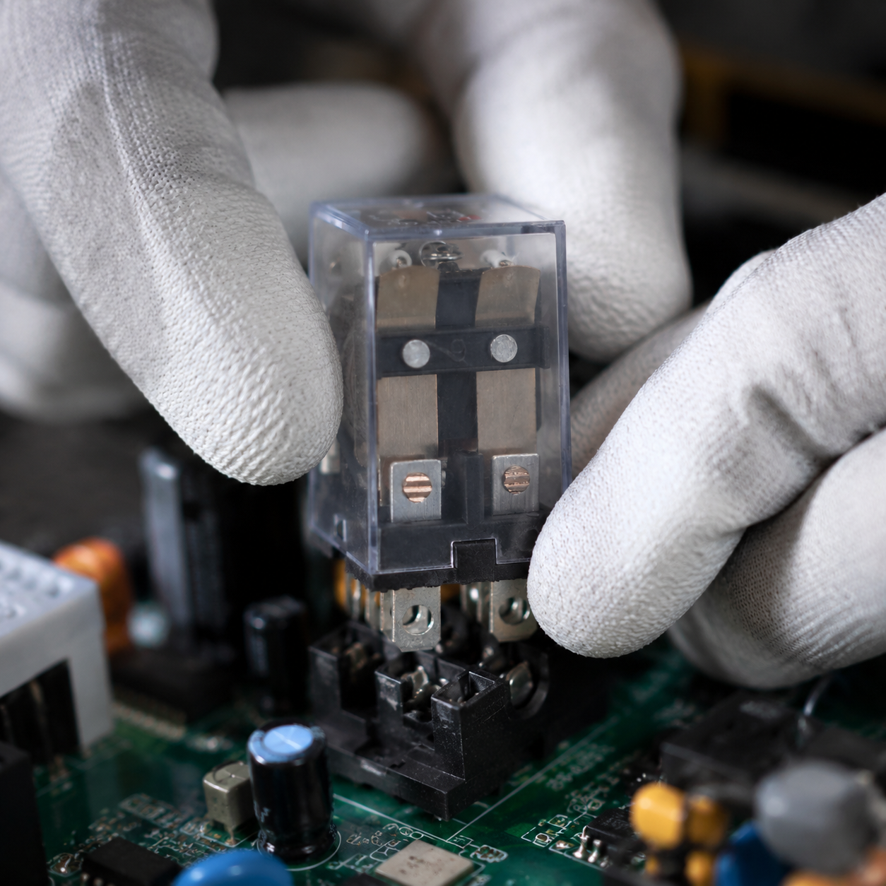 Relay elektromagnetik kecil JQX-13F - 4