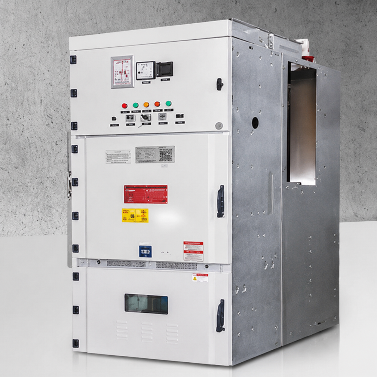 Switchgear tegangan tinggi / switchgear tertutup logam / ring main unit (RMU) / switchgear padat tegangan tinggi KYN61-40.5 - 3