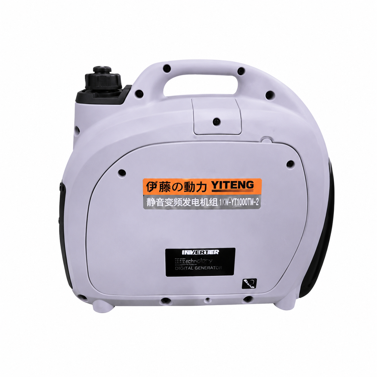 Generator bensin portabel berukuran kecil dan montable pada kendaraan, fase tunggal, tipe digital YT2000TM-2/220 V