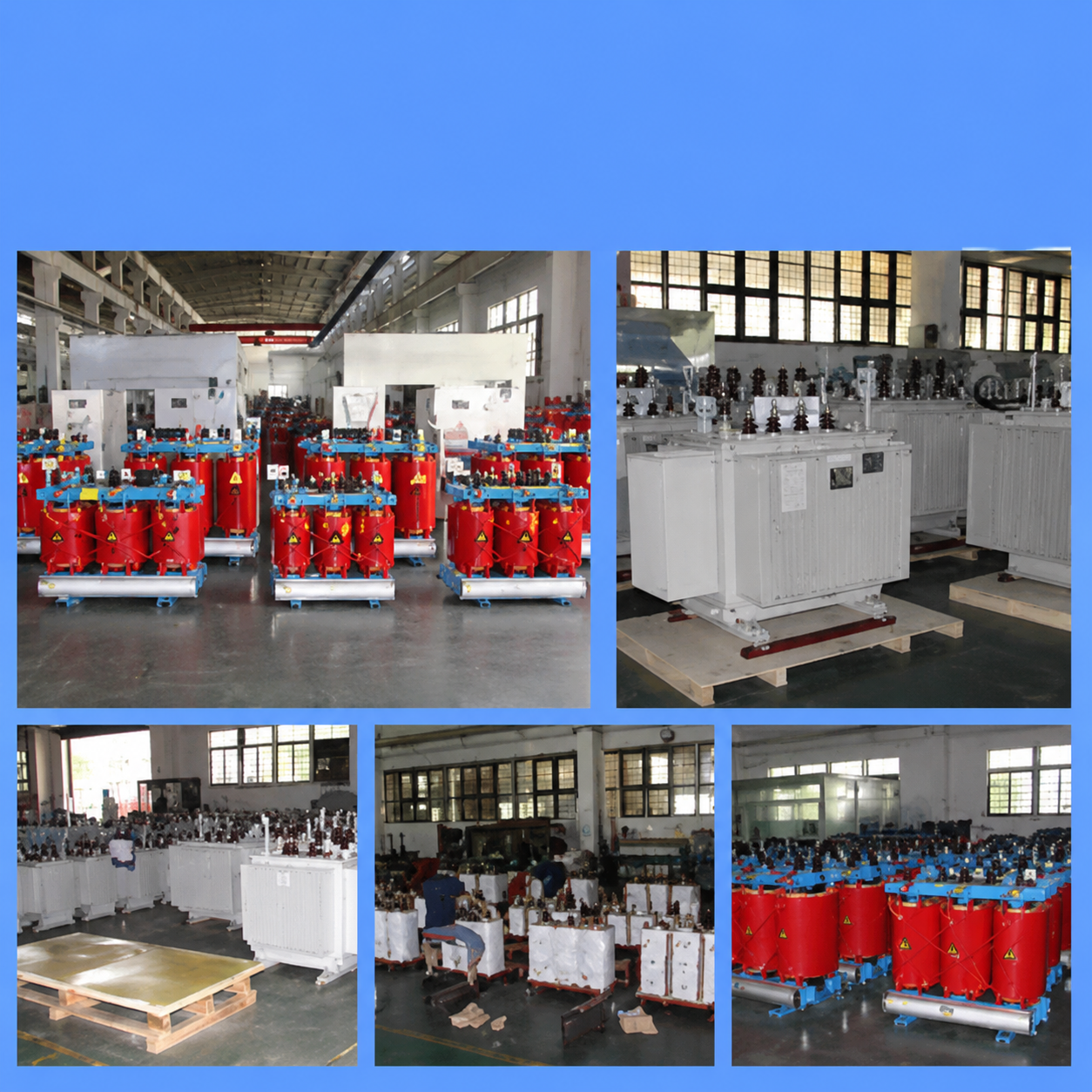 Dry-Type Transformer / Power Transformer, High-Voltage SCB13 Series, 1250 kVA / 630 kVA - 5